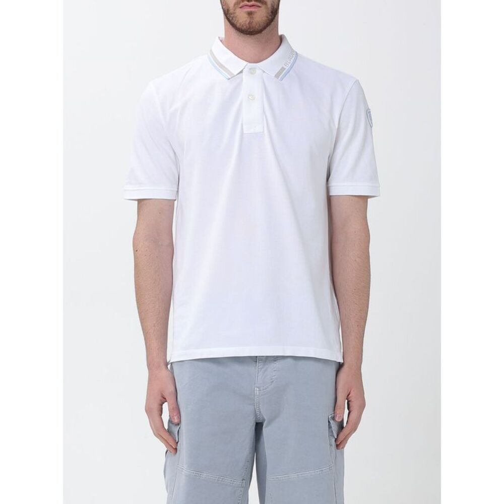 Blauer Polo Shirt Men White